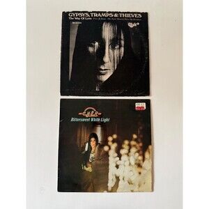 Cher Gypsys Tramps Thieves / Bittersweet White Light LP Lot VG Cleaned